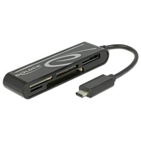 DeLOCK USB 2.0 Card Reader USB TypeC male 5 Slots Card 91739