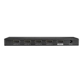 Lindy 4 Port HDMI 2.0 18G Splitter Videoaudio splitter 38236