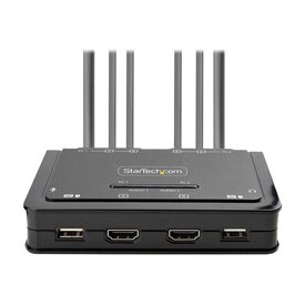 StarTech.com 2Port KVM switch C2DH46UA2CBLKVM