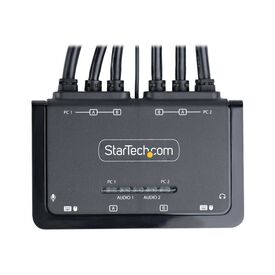 StarTech.com 2Port KVM switch C2DH46UA2CBLKVM
