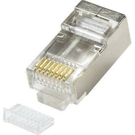 LogiLink Network connector RJ45 (M) shielded CAT 5e MP0004