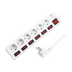 LogiLink Power strip AC 250 V 3680 Watt output LPS250
