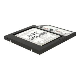 DeLOCK Storage bay adapter 2.5 5.25 Slim Line 62669