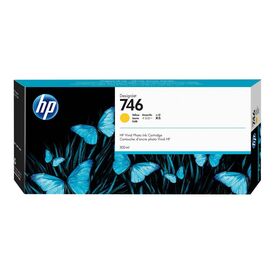 HP 746 300 ml yellow original DesignJet ink cartridge P2V79A