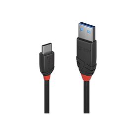 Lindy Black Line USB cable USBC (M) to USB Type A (M) 36915