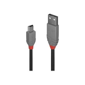 Lindy Anthra Line USB cable USB (M) to miniUSB Type B 36723