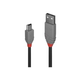 Lindy Anthra Line USB cable USB (M) to miniUSB Type B 36724
