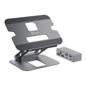 j5create JTS427 Docking station + notebook stand USBC JTS427N