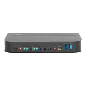 DIGITUS DS12850 KVM audio USB switch 2 x KVM audio DS12850