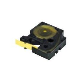 DYMO Rhino Heat Shrink Tubes Black on yellow Roll (0.9 1805444