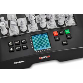 Millennium ChessGenius, Single piece board, Black, White M810