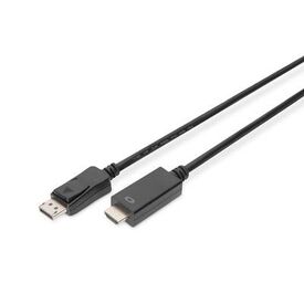 ASSMANN Adapter cable DisplayPort male locking AK340303010S