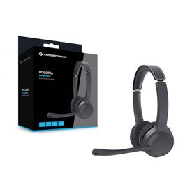 Conceptronic Bluetooth Stereo Headset Black POLONA04B