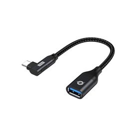 Conceptronic USB-C 90 angled to USB-A OTG ABBY19B