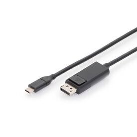 DIGITUS DisplayPort cable 24 pin USBC (M) to AK300333020S