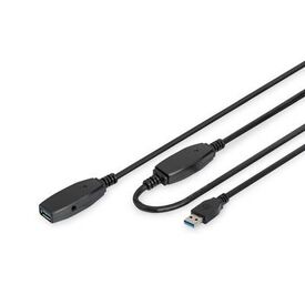 DIGITUS USB extension cable USB Type A (M) to USB 10m DA73105