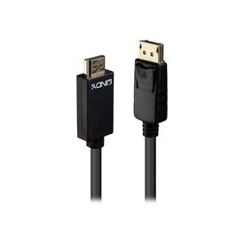 Lindy Video audio cable DisplayPort (M) latched to HDMI 36924
