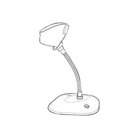 Zebra Gooseneck Intellistand Barcode scanner 20710430BR