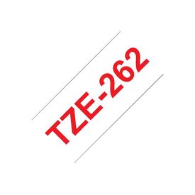 Brother TZe262 Red on white Roll (3.6 cm x 8 m) 1 TZE262