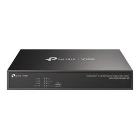 TPLink VIGI NVR1004H4P V1 NVR 4 channels VIGI NVR1004H4P