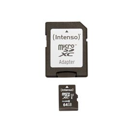 Intenso Premium - Flash memory card (microSDXC to SD ad | 3423490