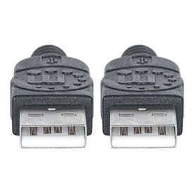 Manhattan USB-A to USB-A Cable, 1m, Male to Male, 480 Mb | 353892