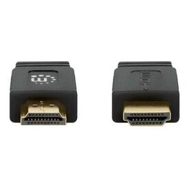 Manhattan HDMI Cable with Ethernet (Flat), 4K@60Hz (Prem | 355643