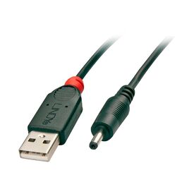 Lindy - USB power cable - DC jack 3.5 x 1.35 mm (M) to US | 70266
