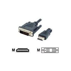 Techly - DVI cable - single link - HDMI (M) to  | ICOC-HDMI-D-100