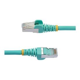 StarTech.com 1m CAT6a Ethernet Cable - Aqua | NLAQ-1M-CAT6A-PATCH