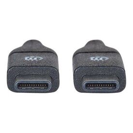Manhattan USB-C to USB-C Cable, 50cm, Male to Male, Blac | 354899