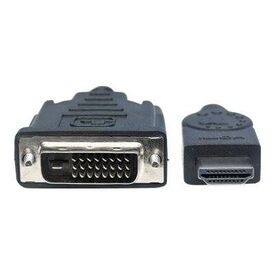 Manhattan HDMI to DVI-D 24+1 Cable, 3m, Male to Male, Bl | 372510