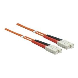 Intellinet Fiber Optic Patch Cable, OM2, SC/SC, 2m, Oran | 470018