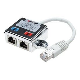 Intellinet 2-Port Modular Distributor, Cat5e, FTP, allow | 504195
