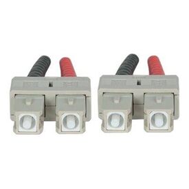 Intellinet Fibre Optic Patch Cable, OM3, SC/SC, 2m, Aqua | 750837