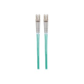 Intellinet Fibre Optic Patch Cable, OM3, LC/LC, 1m, Aqua | 750868