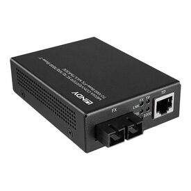LINDY - Fibre media converter - 100Mb LAN, GigE (optical) | 25119