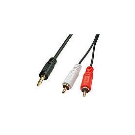 Lindy Premium - Audio cable - RCA x 2 (M) to stereo mini  | 35683