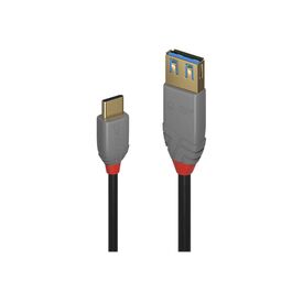 Lindy Black Line - USB cable - USB-C (M) to USB Type A (F | 36895