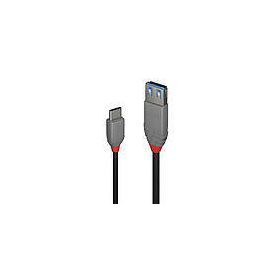 Lindy Black Line - USB cable - USB-C (M) to USB Type A (F | 36895