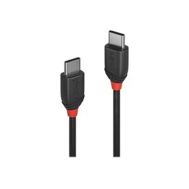 Lindy Black Line - USB cable - USB-C (M) to USB-C (M) - U | 36906