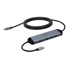 LINDY USB 3.2 Type C Laptop Micro Dock with 1.4m USB PD C | 43326