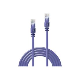 Lindy - Patch cable - RJ-45 (M) to RJ-45 (M) - 2 m - UTP  | 48123