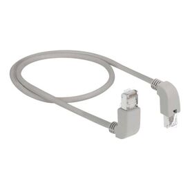DeLOCK - Patch cable - RJ-45 (M) up-angled to RJ-45 (M) d | 85861