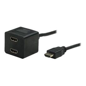 Techly Video Splitter Cable HDMI M to 2 x HDMI  | ICOC-HDMI-F-002