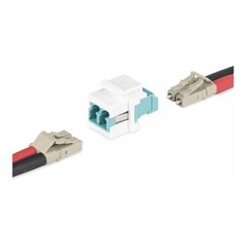 StarTech.com LC to LC Coupler, LC Fiber Couple | DMFKSLCLCCOUPLER
