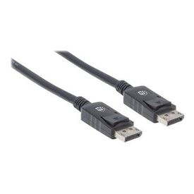 Manhattan DisplayPort 1.2 Cable, 4K@60hz, 2m, Male to Ma | 307116