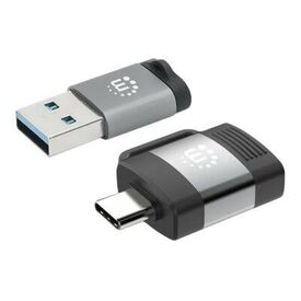 Manhattan - USB-C adapter kit - USB 3.2 Gen 1 - 3 A - bl | 356329