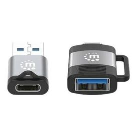 Manhattan - USB-C adapter kit - USB 3.2 Gen 1 - 3 A - bl | 356329