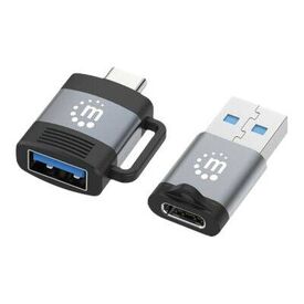 Manhattan - USB-C adapter kit - USB 3.2 Gen 1 - 3 A - bl | 356329